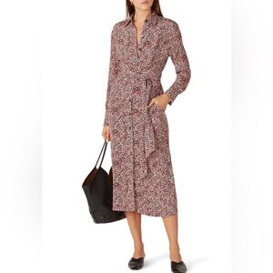 Equipment ‘Jarvisse’ Silk Belted Dress